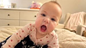 copying baby sounds