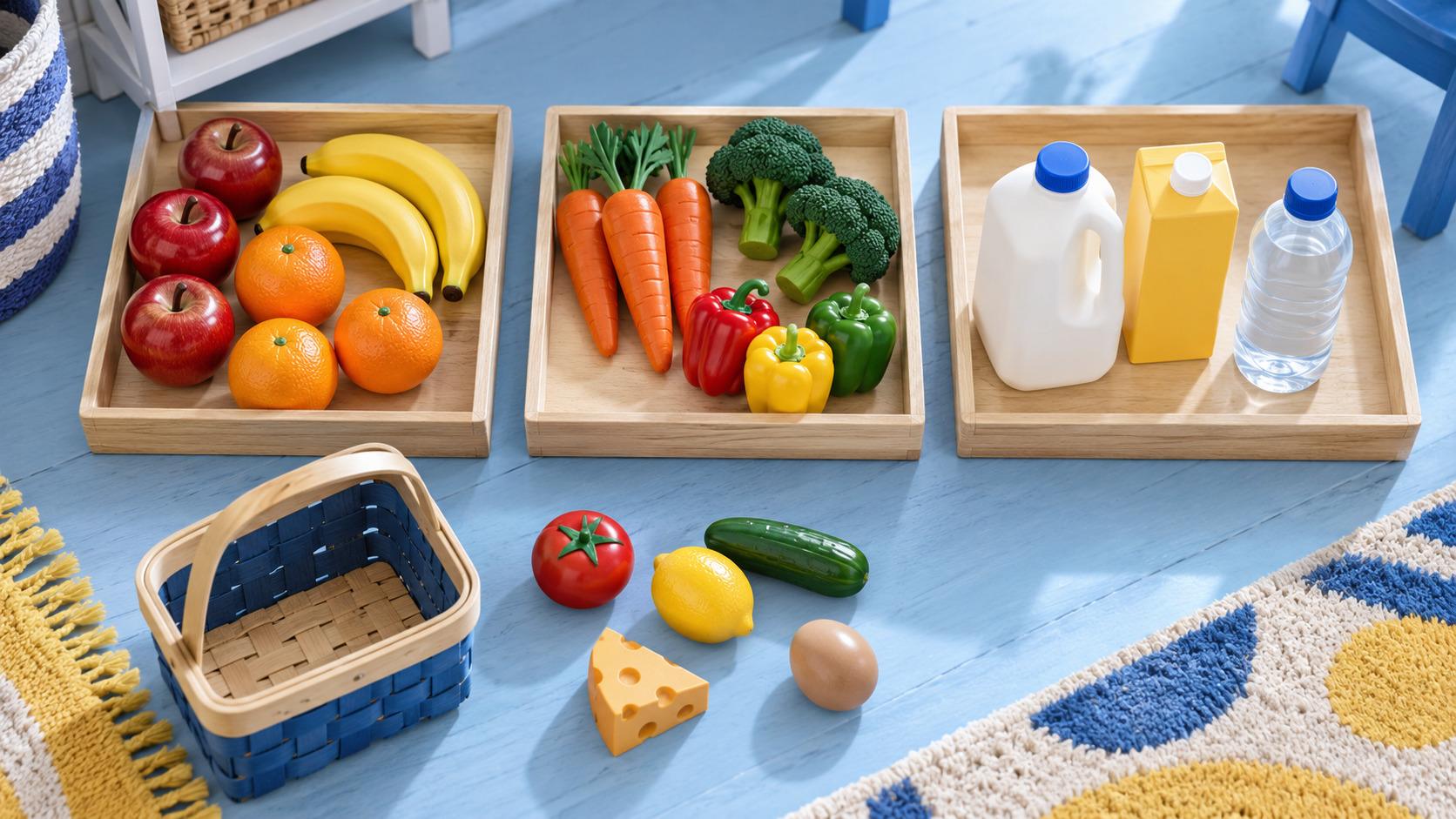 grocery store pretend play